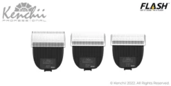Kenchii Flash™ | 3-piece Clipper Blade Set | 4F, 5F, And 7F