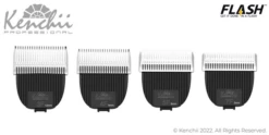 Kenchii Flash™ | 4-piece Clipper Blade Set | 3F, 4F, 5F, 7F