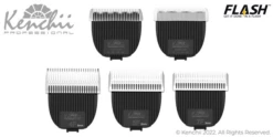 Kenchii Flash™ | 5-piece Clipper Blade Set | 4F, 5F, 7F, Standard, And Detailer