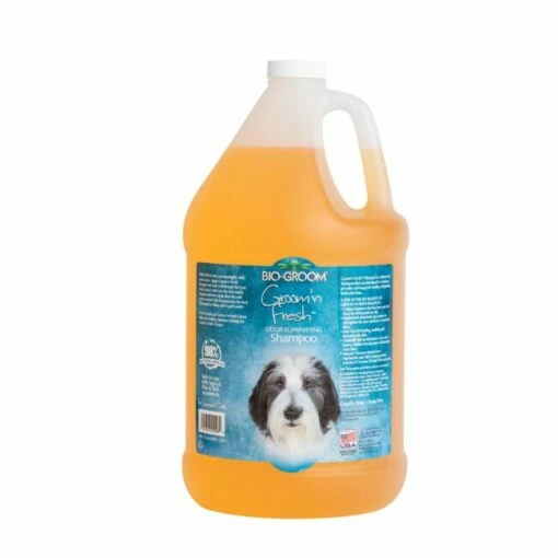 Bio-Groom Groom 'N Fresh Shampoo - Gallon -pet supplies sale Bio Groom Groom N Fresh Odor Eliminating Shampoo Gallon Front 1 650x650 48ee8b28 cd6b 4f41 90fd 6c3674d23795