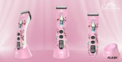 Kenchii Flash5™ | 5-in-1 Digital Cordless Clipper | Pink Edition