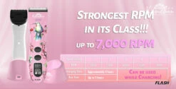 Kenchii Flash5™ | 5-in-1 Digital Cordless Clipper | Pink Edition -pet supplies sale Flash5 Website Branding 2023 Pink RPM 2.0 63617.1686941654