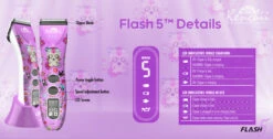 Kenchii Flash5™ | 5-in-1 Digital Cordless Clipper | Purple Edition -pet supplies sale Flash5 Website Branding 2023 Purple 2.0 5 15094.1698934761