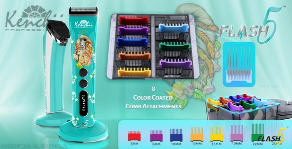 Kenchii Flash5™ Comb Kit | 8-Piece - Image 2