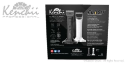 Kenchii Flash™ | Digital Cordless Clipper - Pearl Black -pet supplies sale Flash Clipper Packaging Back 1024 54681.1580938823