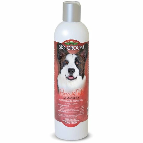 Bio-Groom Flea & Tick Shampoo-12oz 3 Bio-Groom Flea & Tick Shampoo-12oz