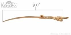 Kenchii Rosé™ | 9.0" Curved Shears -pet supplies sale KERO9C dims 31957.1640880424