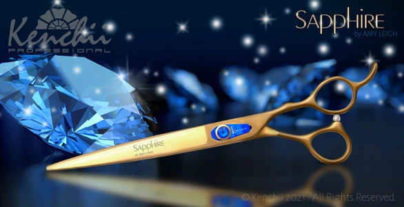 Sapphire™ By Amy Leigh | 8.0" Shears - Offset 3 Sapphire™ By Amy Leigh | 8.0" Shears - Offset