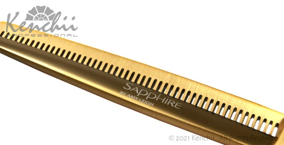 Sapphire™ By Amy Leigh | 52-Tooth Thinner - 7.5" - Offset 7 Sapphire™ By Amy Leigh | 52-Tooth Thinner - 7.5" - Offset - Image 5