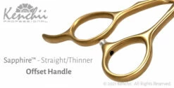Sapphire™ By Amy Leigh | Sapphire™ Shears Set - With Case -pet supplies sale Sapphire Website branding Offset Handle 24229.1631899560