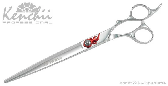 Kenchii Flame™ | 8.0" Curved Shears 4 Kenchii Flame™ | 8.0" Curved Shears - Image 2