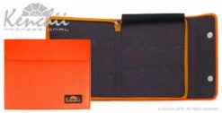 Faux Leather 10-shear Case -pet supplies sale kel10 orange 65903.1555425195