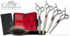 Kenchii Love­™ | Dog Grooming Kit - 7.0" - With Case
