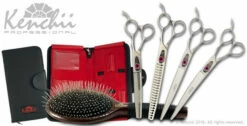 Kenchii Love­™ | Dog Grooming Kit - 8.0" - With Case