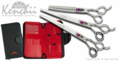 Kenchii Love™ | Dog Grooming Shear Set - 9.0" - With Case