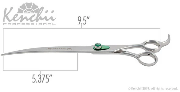 Kenchii Mustang™ | 9.5" Curved Shears 5 Kenchii Mustang™ | 9.5" Curved Shears - Image 3