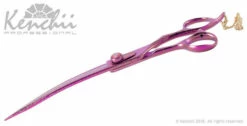 Kenchii Pink Poodle™ | 8.0" Curved Shears