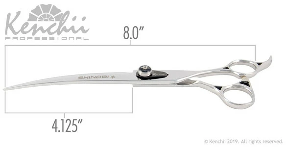 Kenchii Shinobi™ | 8.0" Curved Shears 5 Kenchii Shinobi™ | 8.0" Curved Shears - Image 3